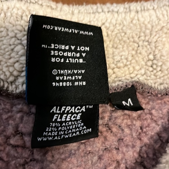 Kuhl Alf Alfpaca fleece 1/4 zip pullover - Picture 4 of 7